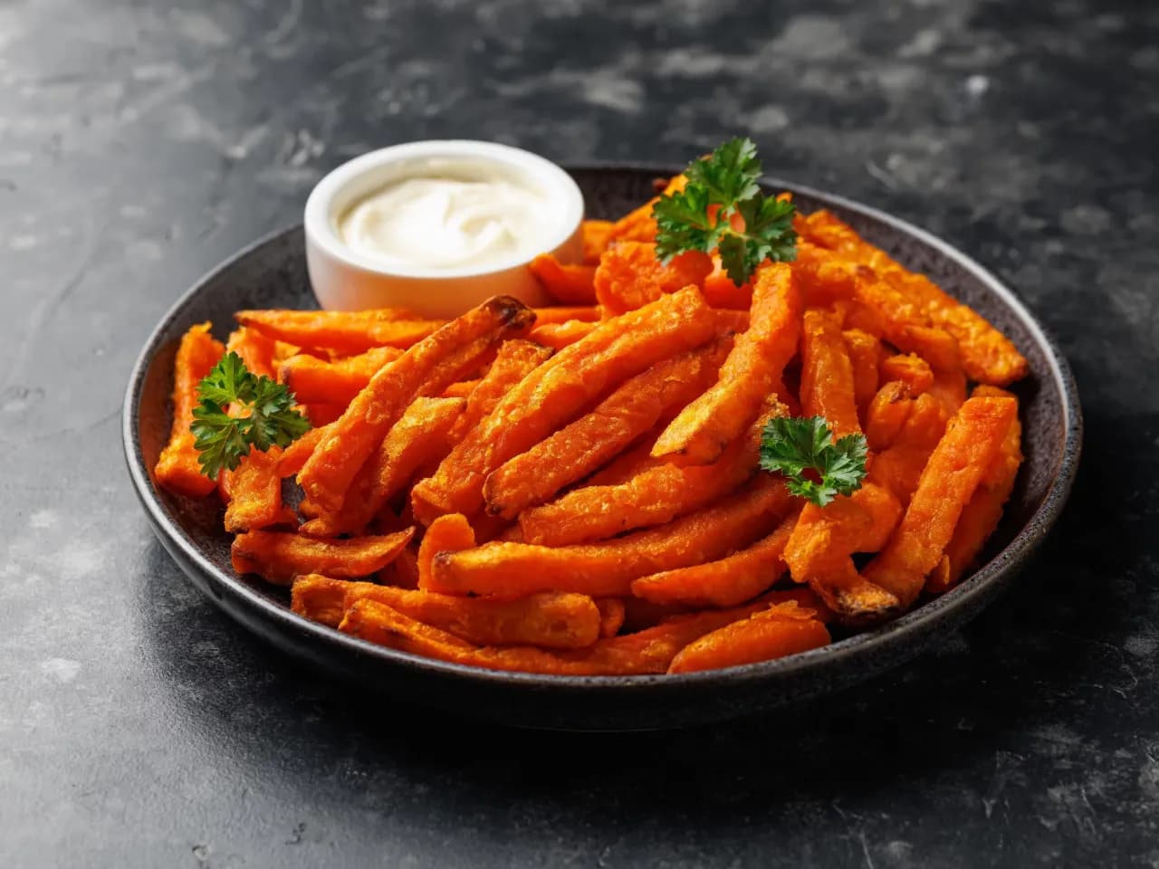 Jak pokroić bataty na frytki, aby były chrupiące i smaczne